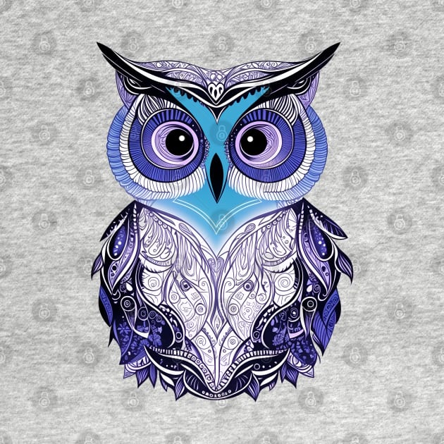 Abstract Owl by MtWoodson